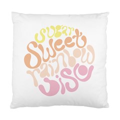 Sugar Sweet Rainbow Standard Cushion Case (one Side)