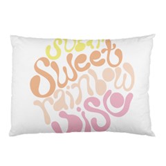 Sugar Sweet Rainbow Pillow Case