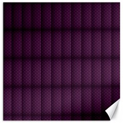 Plaid Purple Canvas 20  X 20  