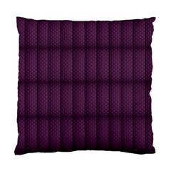 Plaid Purple Standard Cushion Case (two Sides)