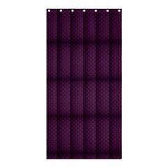 Plaid Purple Shower Curtain 36  X 72  (stall) 