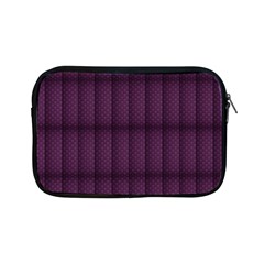 Plaid Purple Apple Ipad Mini Zipper Cases by Alisyart