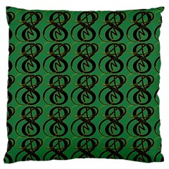 Abstract Pattern Graphic Lines Large Cushion Case (one Side)