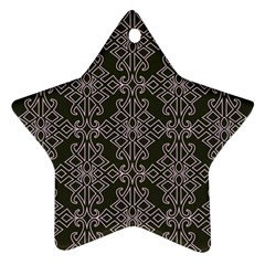 Line Geometry Pattern Geometric Ornament (star) by Amaryn4rt