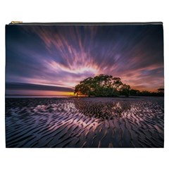 Landscape Reflection Waves Ripples Cosmetic Bag (xxxl)  by Amaryn4rt