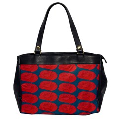 Rose Repeat Red Blue Beauty Sweet Office Handbags