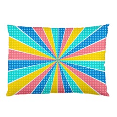 Rhythm Heaven Megamix Circle Star Rainbow Color Pillow Case