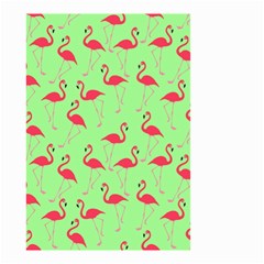Flamingo Pattern Small Garden Flag (two Sides) by Valentinaart