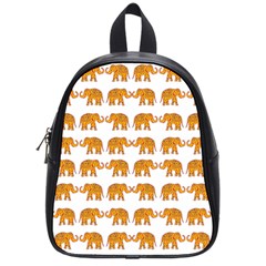 Indian Elephant  School Bags (small)  by Valentinaart