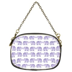 Indian Elephant Pattern Chain Purses (two Sides)  by Valentinaart