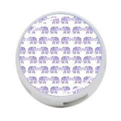 Indian elephant pattern 4-Port USB Hub (One Side)