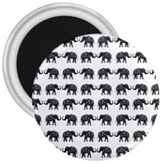 Indian Elephant Pattern 3  Magnets