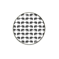 Indian Elephant Pattern Hat Clip Ball Marker by Valentinaart