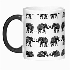 Indian Elephant Pattern Morph Mugs by Valentinaart