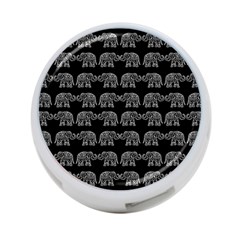 Indian Elephant Pattern 4-port Usb Hub (two Sides)  by Valentinaart