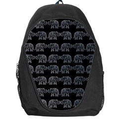 Indian Elephant Pattern Backpack Bag by Valentinaart