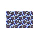 Abstract Pattern Seamless Artwork Magnet (Name Card) Front