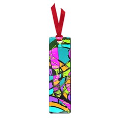 Abstract Art Squiggly Loops Multicolored Small Book Marks by EDDArt