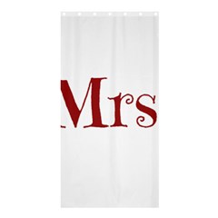 Future Mrs  Moore Shower Curtain 36  X 72  (stall) 