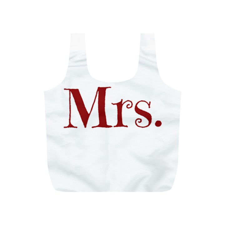 Future Mrs. Moore Full Print Recycle Bags (S) 
