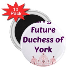 Harry s Duchess 2 25  Magnets (10 Pack)  by badwolf1988store