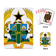 National Seal Of Ghana Playing Card