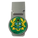 National Seal of Ghana Money Clips (Round)  Front