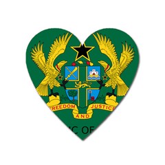 National Seal Of Ghana Heart Magnet by abbeyz71