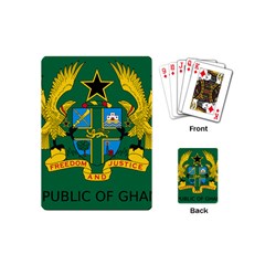 National Seal Of Ghana Playing Cards (mini) 