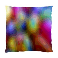 A Mix Of Colors In An Abstract Blend For A Background Standard Cushion Case (one Side) by Amaryn4rt