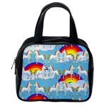 Rainbow pony  Classic Handbags (2 Sides) Back