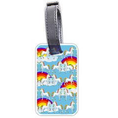 Rainbow pony  Luggage Tags (One Side) 