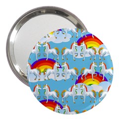 Rainbow pony  3  Handbag Mirrors