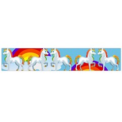 Rainbow pony  Flano Scarf (Large)