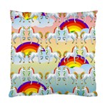 Rainbow pony  Standard Cushion Case (Two Sides) Back