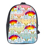 Rainbow pony  School Bags(Large)  Front