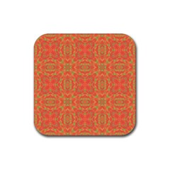 Pattern Rubber Coaster (square) 