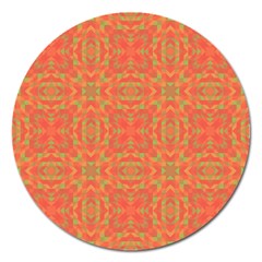 Pattern Magnet 5  (round) by Valentinaart