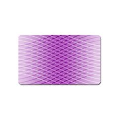 Abstract Lines Background Magnet (Name Card)