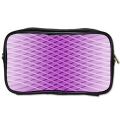 Abstract Lines Background Toiletries Bags