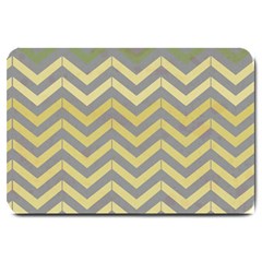 Abstract Vintage Lines Large Doormat 