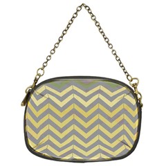 Abstract Vintage Lines Chain Purses (One Side) 