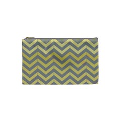 Abstract Vintage Lines Cosmetic Bag (Small) 