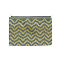 Abstract Vintage Lines Cosmetic Bag (Medium) 