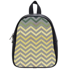 Abstract Vintage Lines School Bags (Small) 