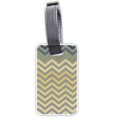 Abstract Vintage Lines Luggage Tags (One Side) 