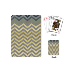 Abstract Vintage Lines Playing Cards (Mini) 