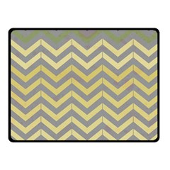 Abstract Vintage Lines Double Sided Fleece Blanket (Small) 