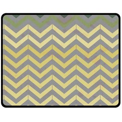 Abstract Vintage Lines Double Sided Fleece Blanket (Medium) 