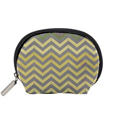 Abstract Vintage Lines Accessory Pouches (Small) 